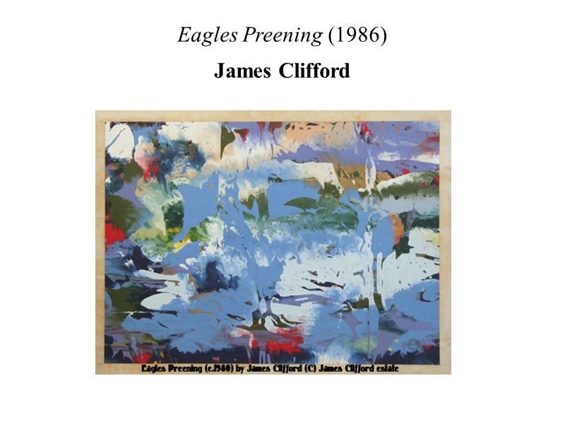 Eagles Preening (1986)  James Clifford